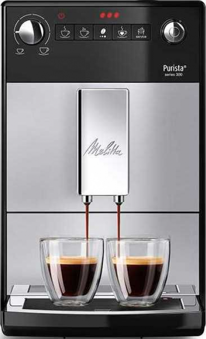 Кофемашина Melitta Caffeo Purista F 230-101 серебристый/черный