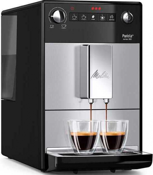 Кофемашина Melitta Caffeo Purista F 230-101 серебристый/черный в магазине «На диване» в Сургуте  — Выгодная цена